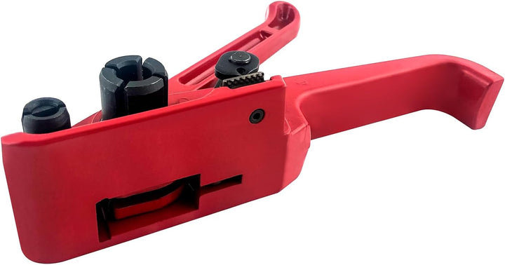 QWORK 2 Stücke Manuelles Umreifungsgerät, für 13mm-19mm PP/PET Kunststoffspanner Umreifungsband Kit,