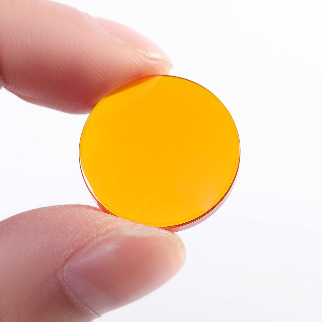 MCWlaser 20mm PVD ZnSe CO2 Laser Fokuslinse Lens für CO2 10600nm 10,6um Lasergravierer/Fräser Durchm