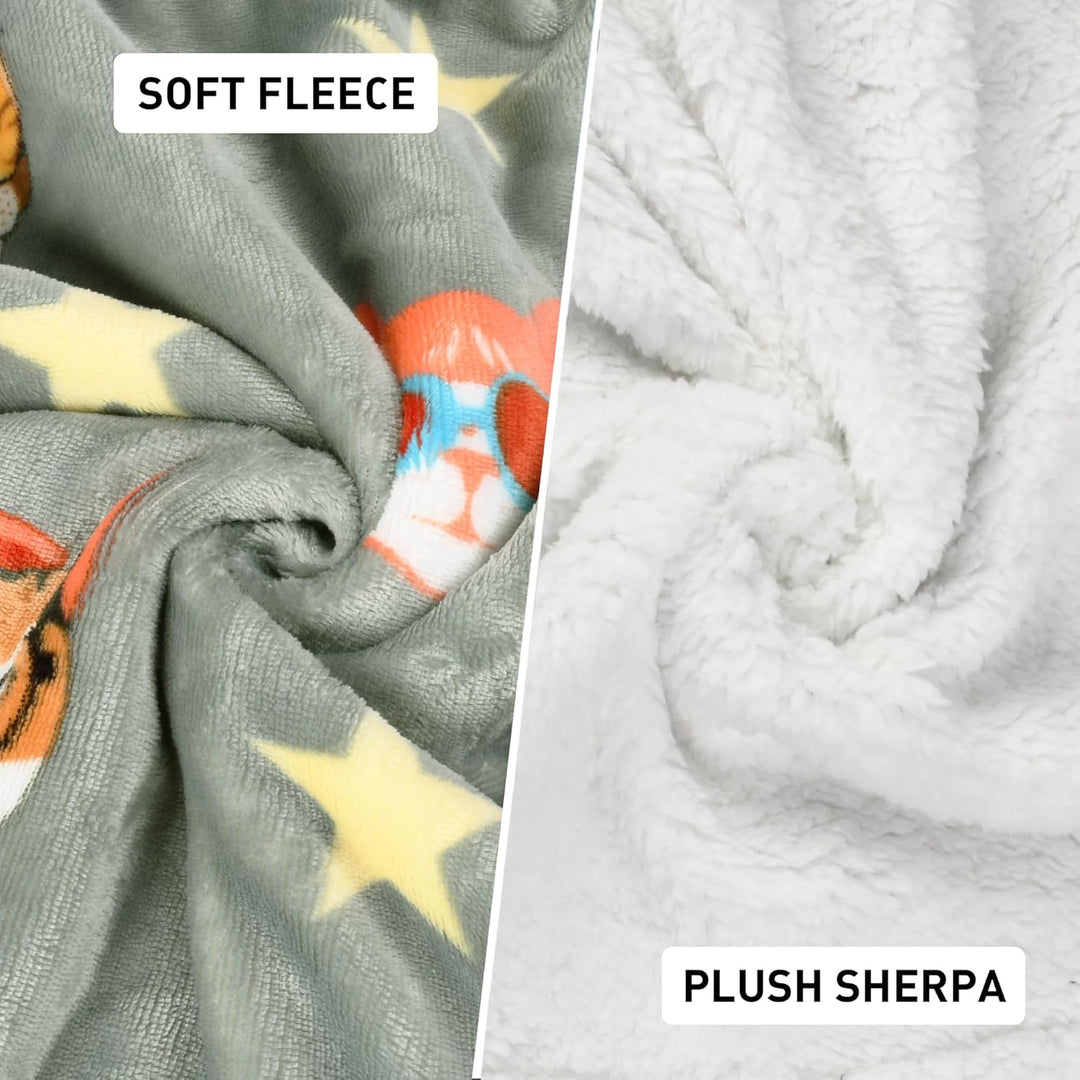 Catalonia Classy Decke mit Ärmeln als Geschenk für Frauen Herren, Flauschig Sherpa Kuscheldecke mit