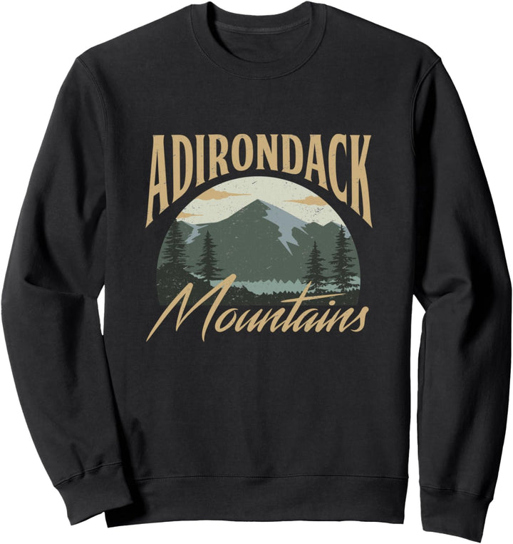 Adirondack mountains hiking camping New york Sweatshirt