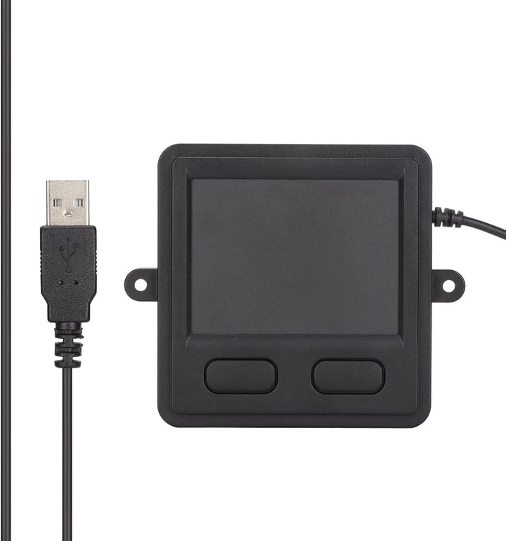 Keenso Maus Touchpad USB Wired Embedded Compact Size 2 Tasten 2 Tasten Touch Pad für, Tragbares Trac