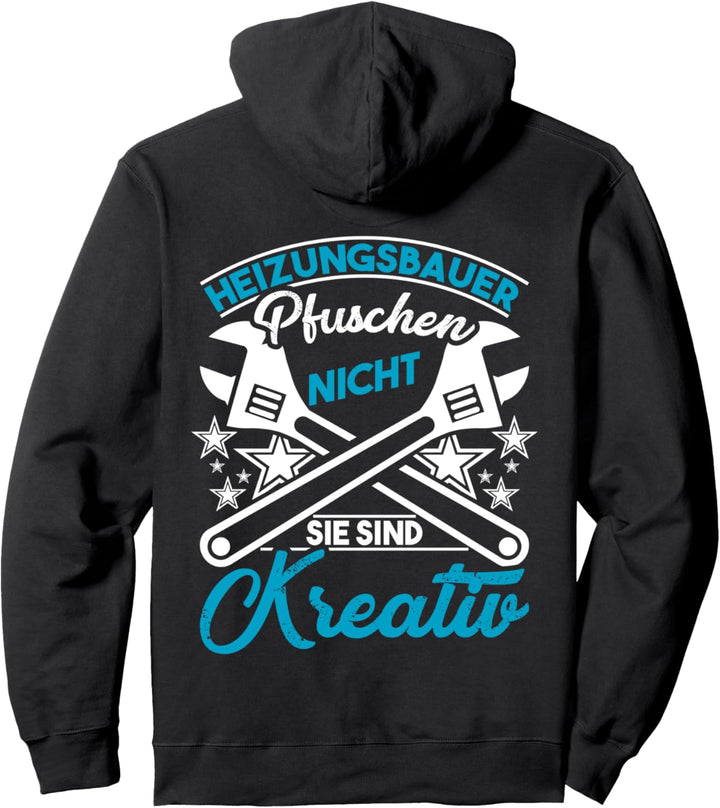 Heizungsbauer Werkzeug Kreativ im Heizungsbau Pullover Hoodie