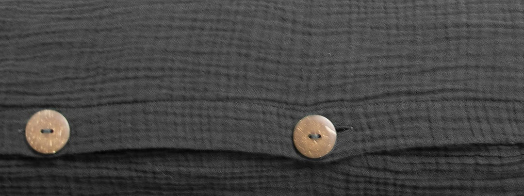 jilda-tex Bio-Bettwäsche Musselin Medina 100% Bio-Baumwolle Knitterlook Bügelfrei Uni Made in Green