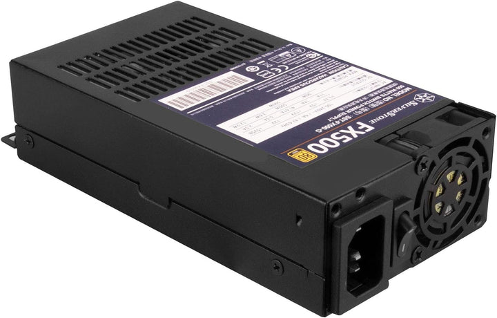 Silverstone SST-FX500-G - Flex Serie, 500W 80 Plus Gold geäuscharmes PC-Netzteil mit 40mm-Lüfter