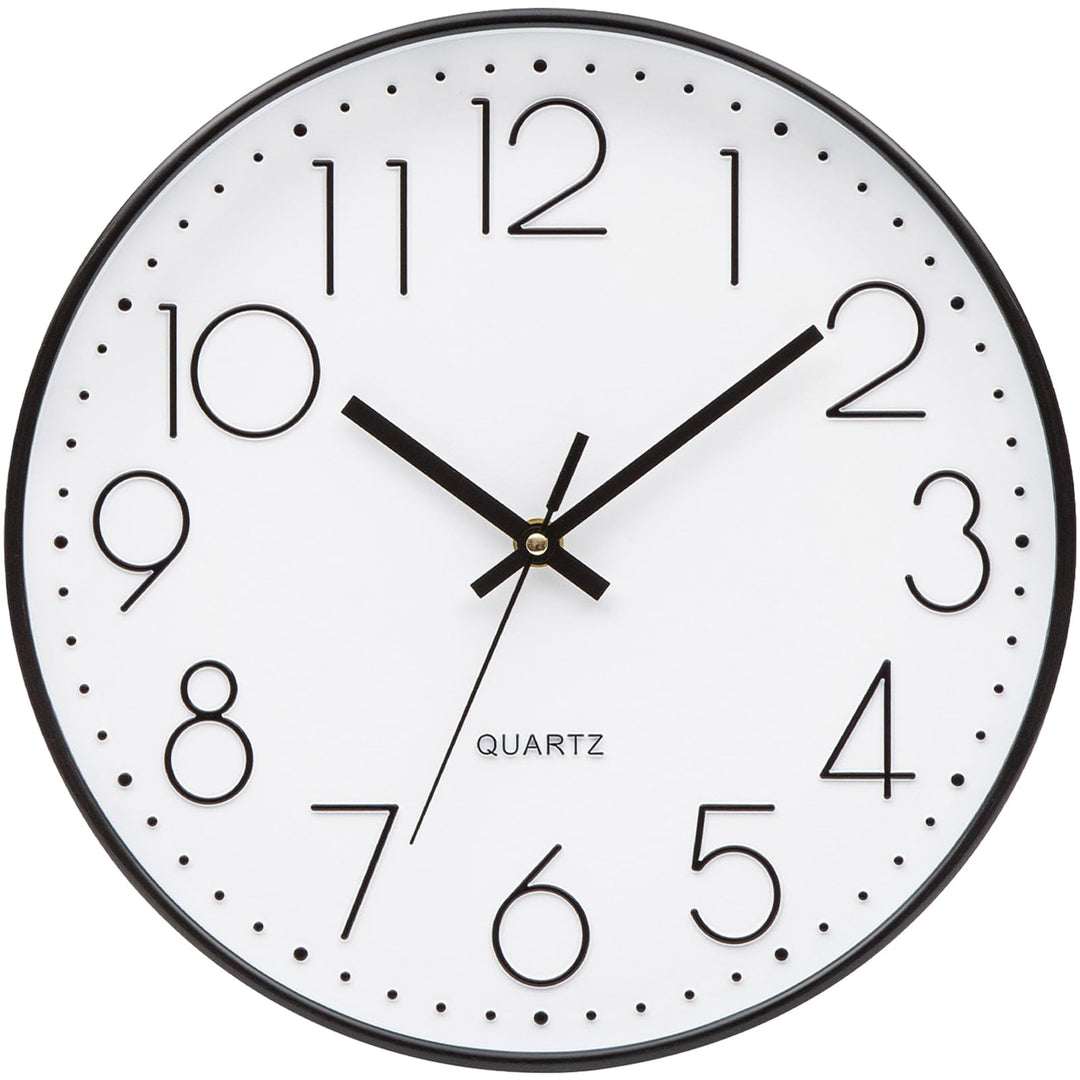Küchenuhr Gross Wanduhr Ohne Tickgeräusche Lautlos 30cm Quarz Batterie Betriebene Wanduhr Einfach zu