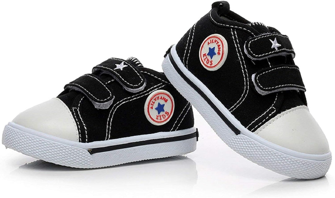 Inception Pro Infinite - Canvas Sneakers - Kinder - Klettverschluss - Grösse 17 - Weihnachts - schwa