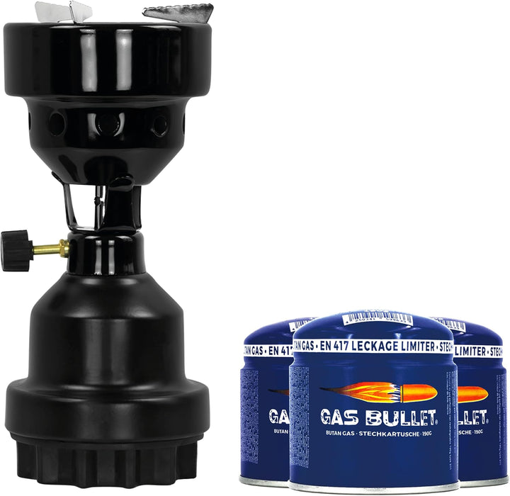 Kohlebrenner und Kocher für Stechkartuschen, Hookah Gas Bullet (Einzeln), Einzeln
