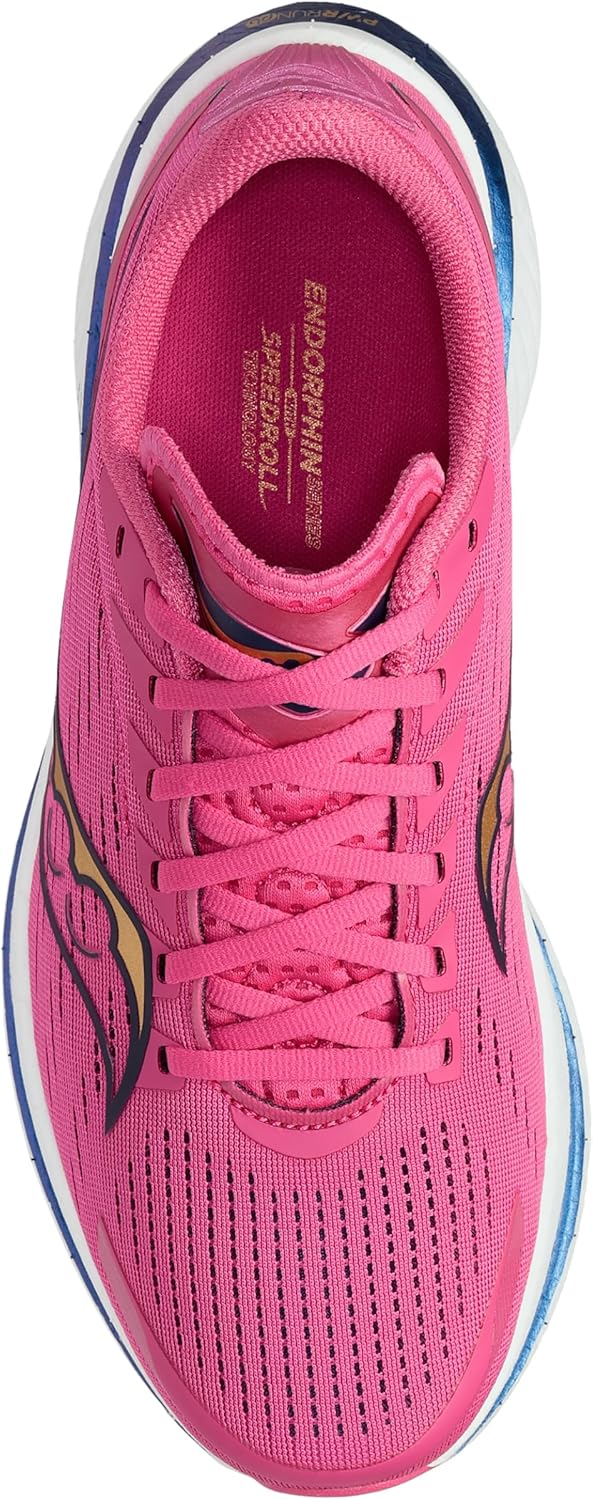 Saucony Herren Endorphin-Geschwindigkeit 3Sneaker 46.5 EU Pink, 46.5 EU Pink