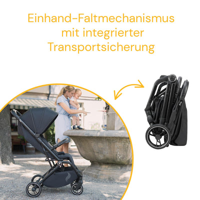 Osann Boogy 2 Kinderwagen Buggy mit Liegefunktion ab Geburt bis 22 kg - Reisebuggy inklusive Regenve