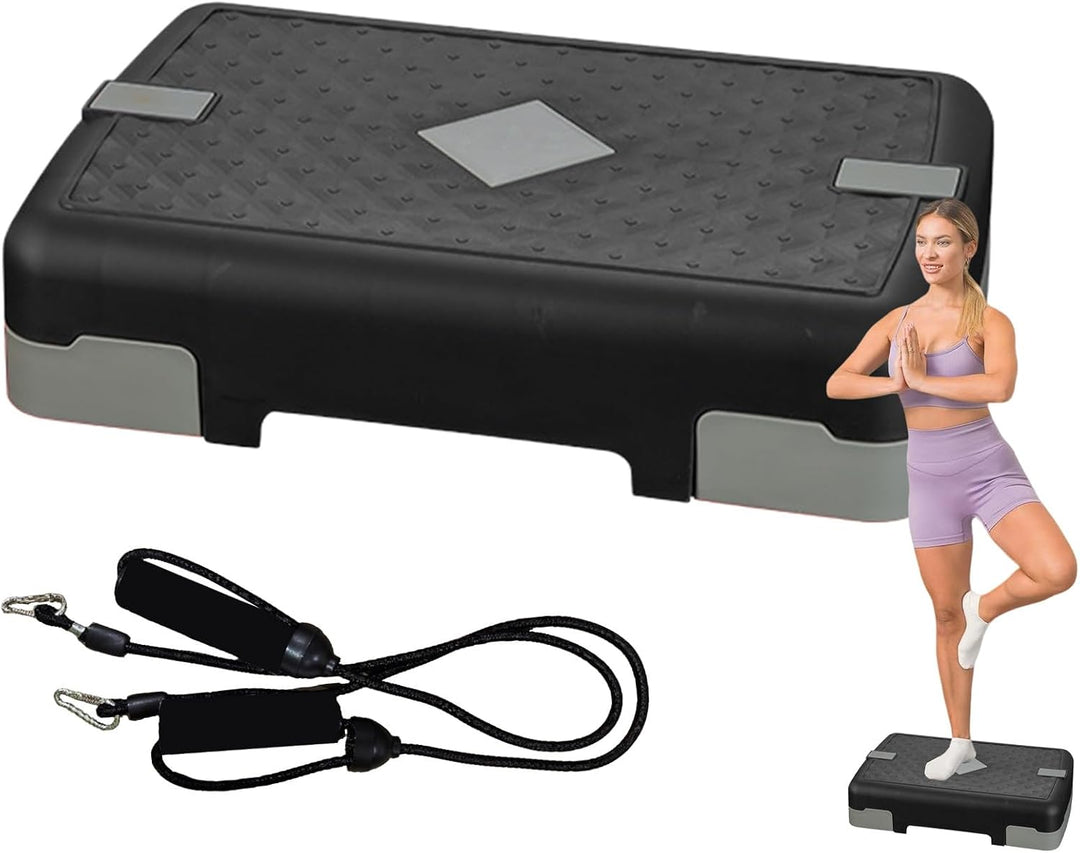 Step Aerobic, rutschfest, multifunktional, für Aerobic, vielseitige rutschfeste Plattformen für Fitn