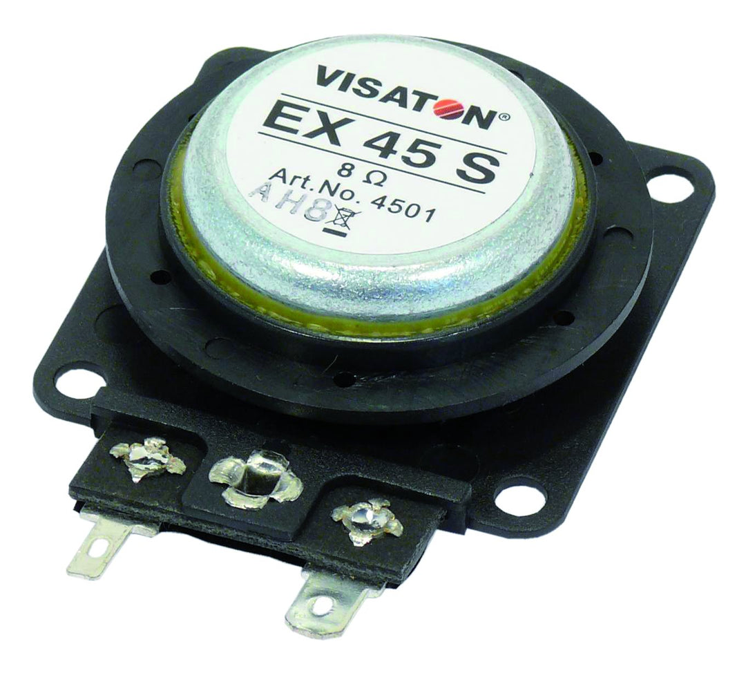 Visaton 4501 "Körperschallwandler EX 45 S - 8 Ohm Lautsprecher schwarz