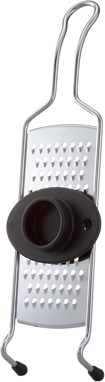 RÖSLE Mittelreibe Classic, Hochwertige Reibe für Rohkostsalate, Käse, Schokolade oder Äpfel, mit Dra