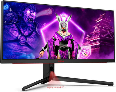 AOC Agon Pro AG344UXM - 34 Zoll WQHD Gaming Monitor, 170 Hz, 1 ms, G-Sync Compatible, FreeSync Premi