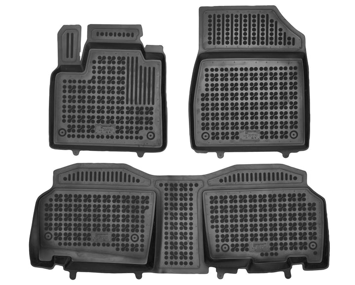 AZUGA Hohe Gummi Fussmatten mit Rand passend für Mercedes Citan Tourer ab 5/2022/T-Klasse (W420)/Nis