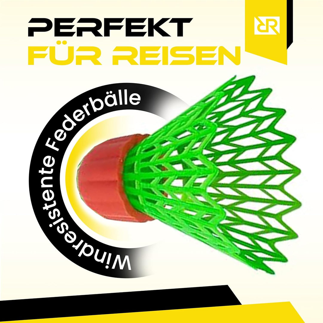Rush Racket Crossminton Jugendset 4. Gelb, 4. Gelb