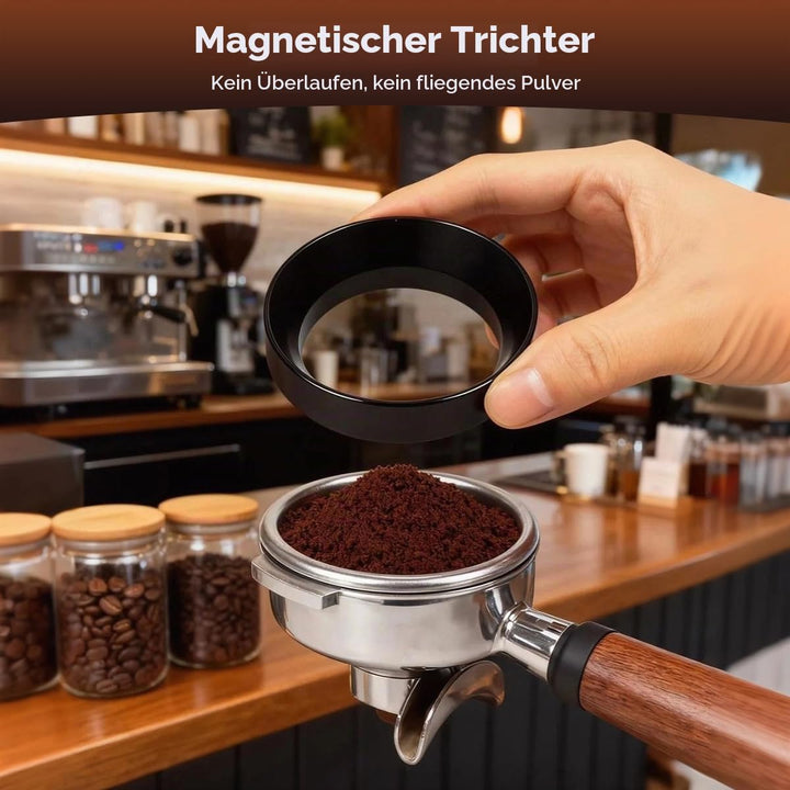 54mm Espresso Tamper Set mit Tamperstation für Barista Kaffee Tamper Station Barista Zubehör Univers
