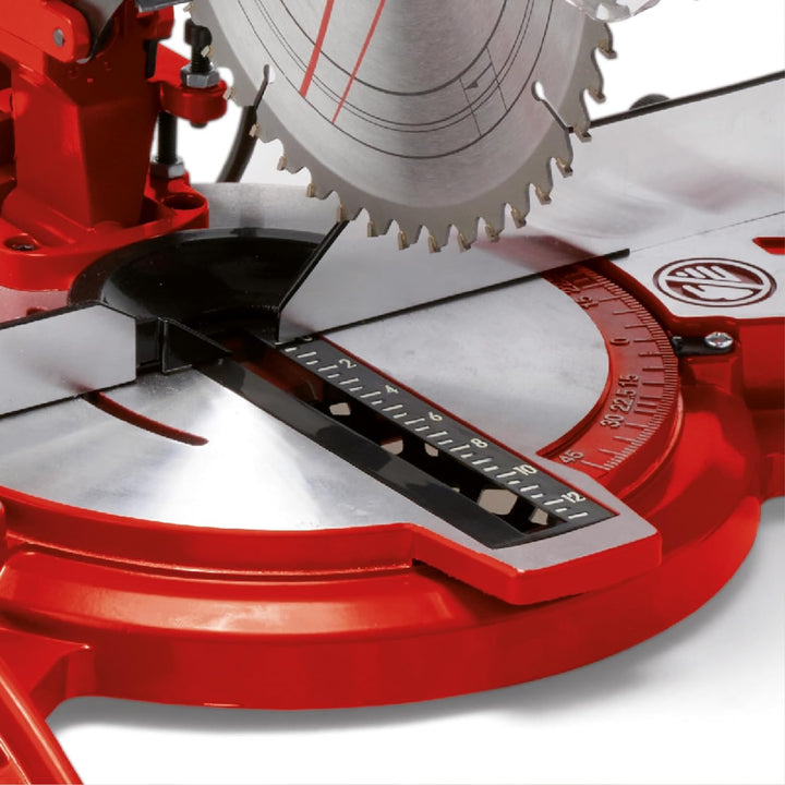 Einhell Kapp-Gehrungssäge TC-MS 2112 (max. 1.600 W, 5.000 min-1, hochwertiges HM-bestücktes Sägeblat