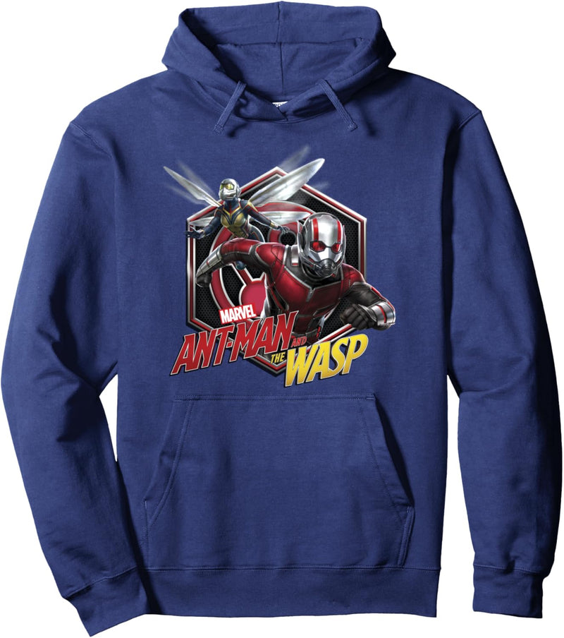 Marvel Ant-Man & The Wasp Hexagon Badge Pullover Hoodie