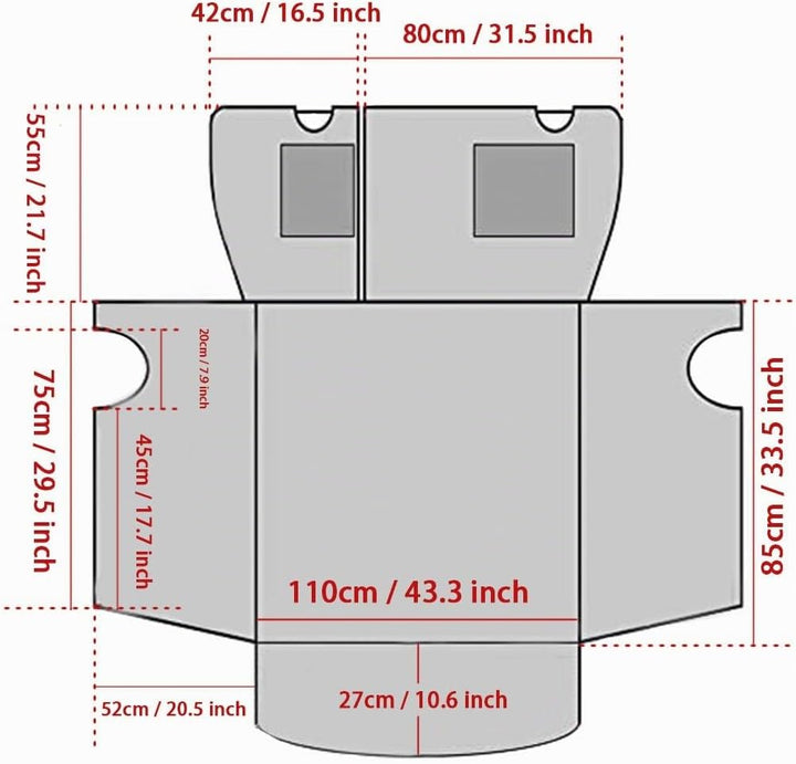 psler ® Kofferraumabdeckung Lagerung für Wrangler JK 2007-2017 and für Wrangler JL 2018-2023 For JK