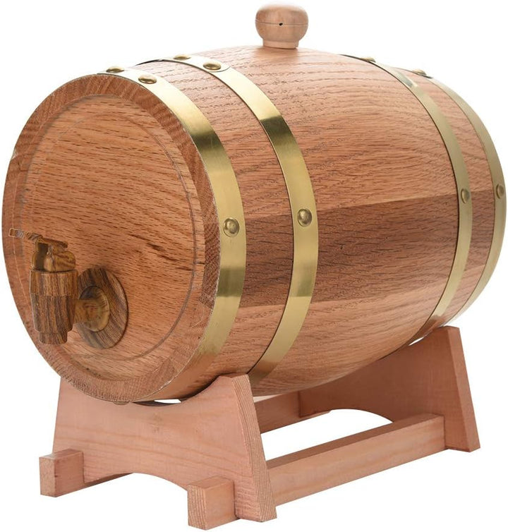 Eichenfass Bar und Restaurant 3L Fass Eichenfass Zum Altern 32×23×23 3L Vintage Holz Eichenholzfass