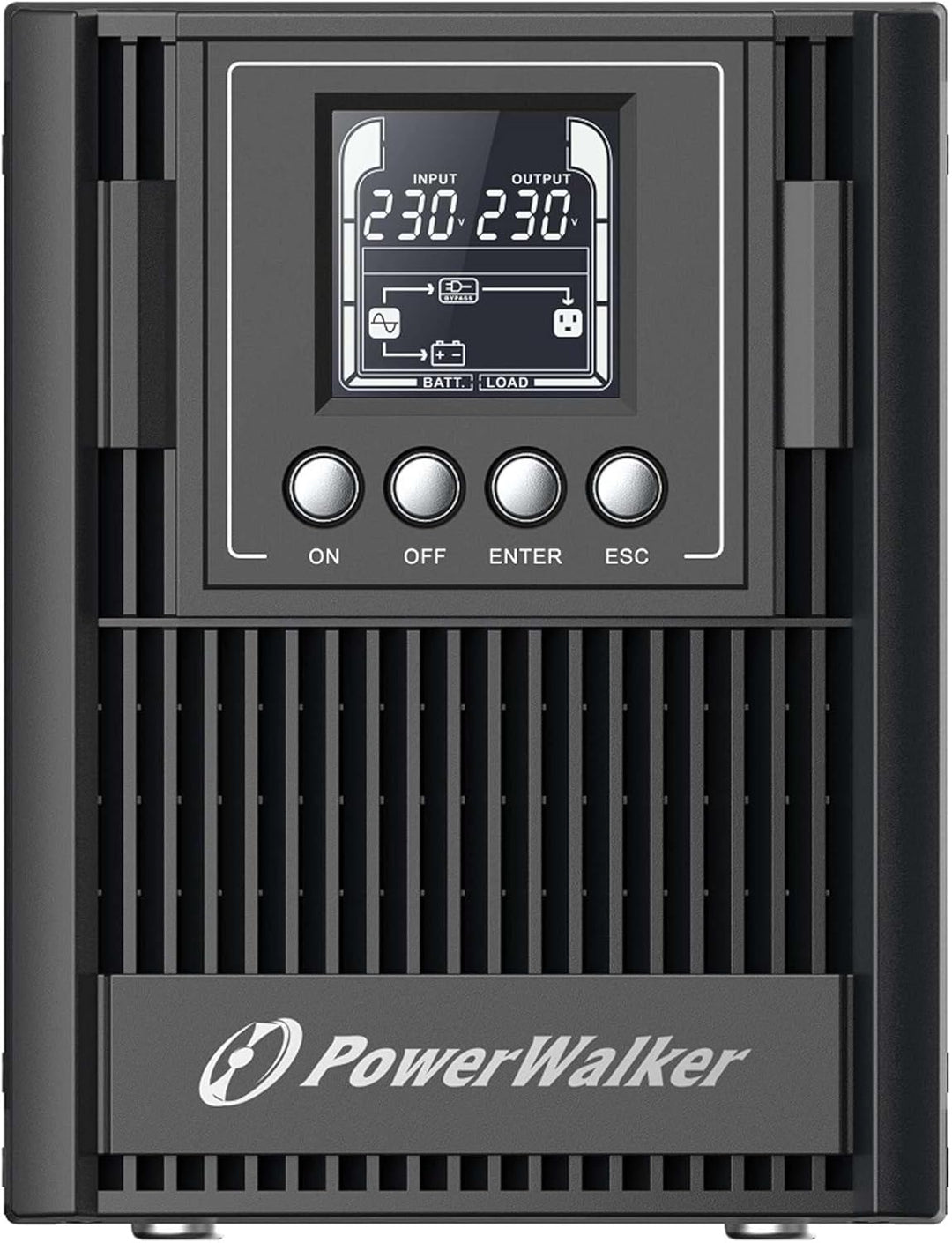 PowerWalker USV PowerWalker VFI 1000 at FR 900W Online - Schwarz, Kompakt