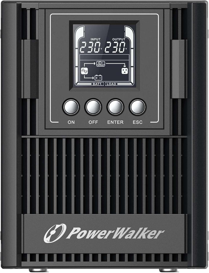 PowerWalker USV PowerWalker VFI 1000 at FR 900W Online - Schwarz, Kompakt