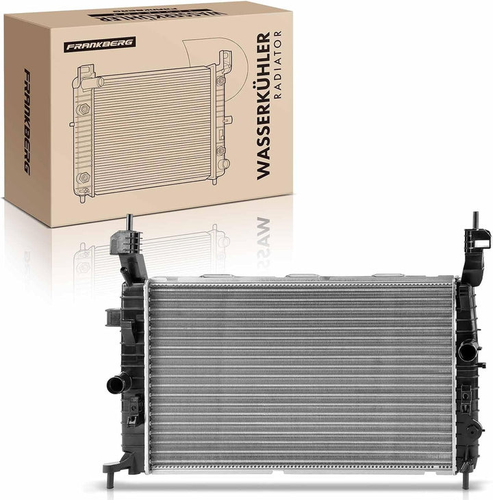 Frankberg Kühler Wasserkühler Motorkühler Schalt-/optional Automatikgetriebe Kompatibel mit Meriva X