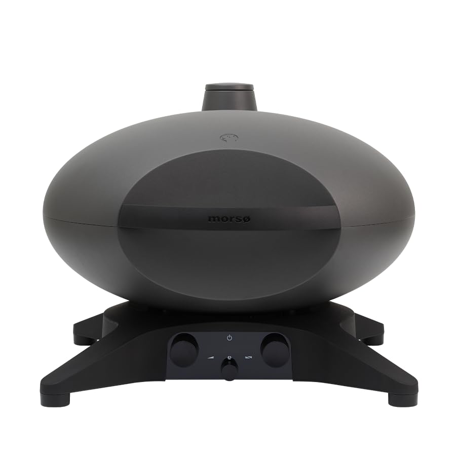 Morsø Forno EL Medio Elektrogrill – Grill elektrisch mit Grillrost aus Gusseisen, skandinavischer Li