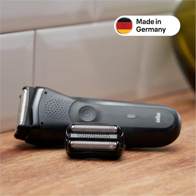 Braun Series 3 Scherkopf, Elektrorasierer Ersatzscherteil für Rasierer Herren, Made in Germany, 21B,