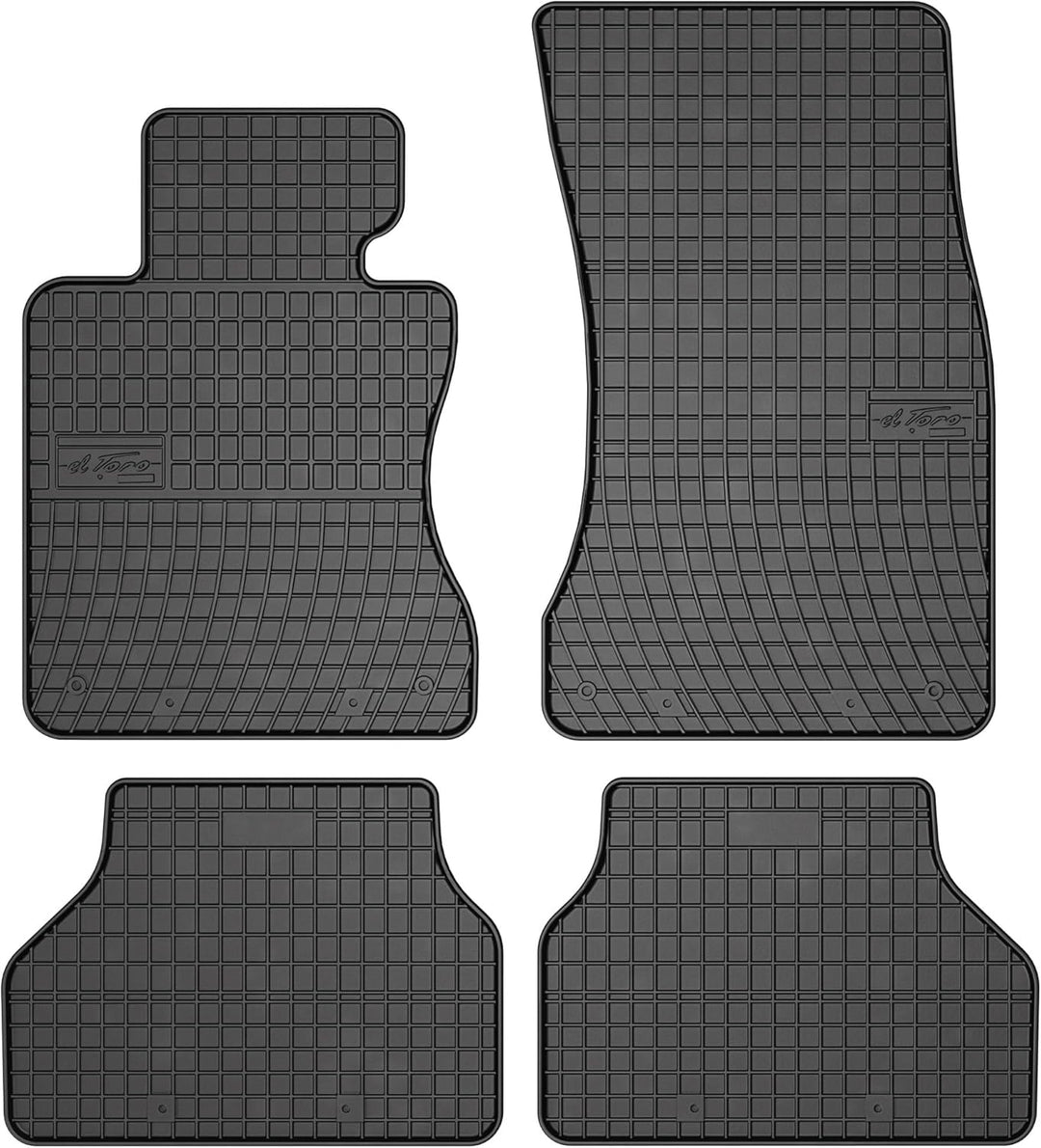 SMK Gummimatten Auto fussmatten Satz für BMW 5er E60 2003-2010 Erleben Sie einen neuen Standard des