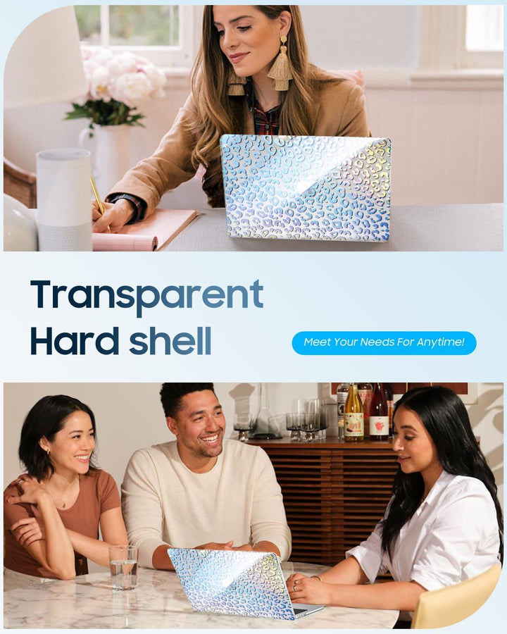 Fintie Hülle Kompatibel mit MacBook Air 13,6 Zoll M5 M4 M3 M2 (2026-2022) A3449 A3240 A3113 A2681, U