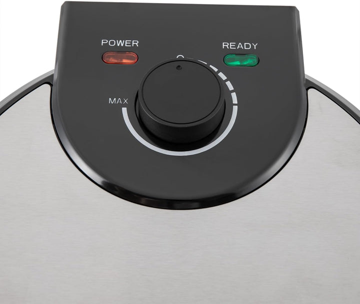 Rund Roti Maker Temperatur Einstellbar Elektrischer Crepes FladenbäCker Pfannkuchen Tortillaherstell