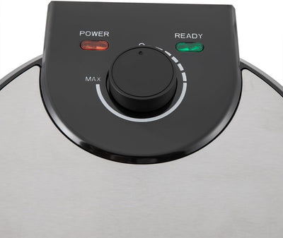 Rund Roti Maker Temperatur Einstellbar Elektrischer Crepes FladenbäCker Pfannkuchen Tortillaherstell