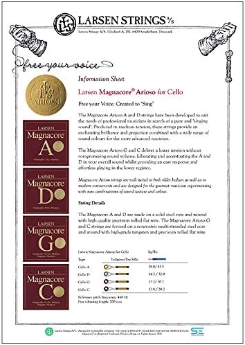 ARIOSO PURE Cellosaiten SATZ von Larsen