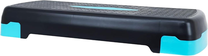 BalanceFrom Verstellbarer Workout-Aerobic-Stepper, Plattform-Trainer Schwarz/Blau