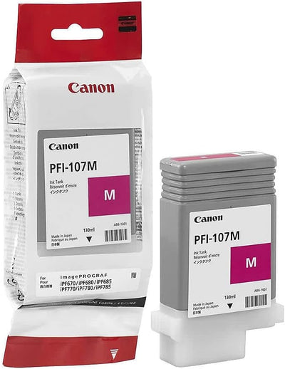 Canon Original PFI-107M Magenta IPF670/ IPF680/ IPF685/ IPF770/ IPF780/ IPF785