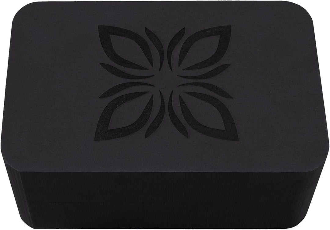 OMNANA® RAISE™ Yoga Block EVA 2er Set – Yogablock rutschfest & superleicht – Hochdichter Schaumstoff