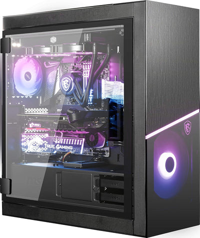 MSI MPG SEKIRA 500X Mid-Tower ATX Gehäuse (4x USB 3.1 Anschluss, 3x 200mm und 1x 120mm A-RGB Fan und