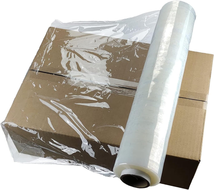 Netuno 1x transparente Stretchfolie 23my 500 mm 1,5 kg Folie Polyethylen Folie Cast-Film transparent
