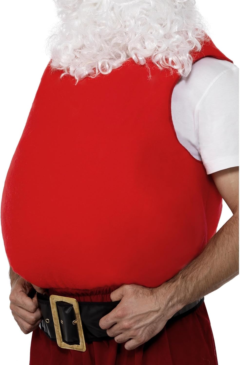 Smiffys Bauchpolster Weihnachtsmann, Rot Halloween OS Rot, OS Rot