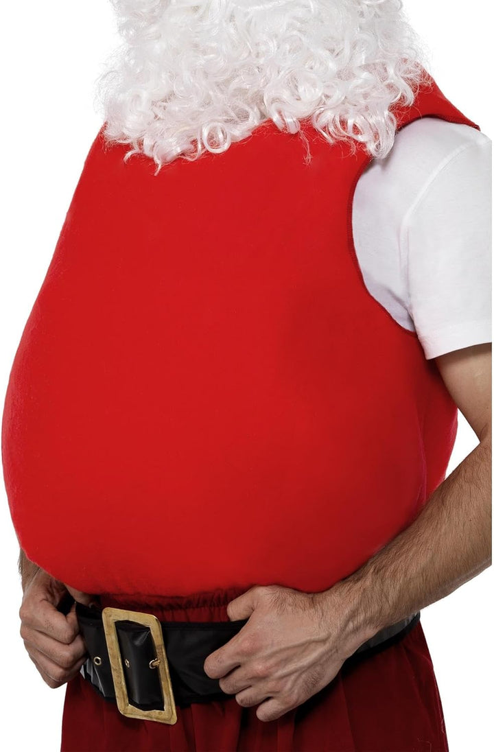 Smiffys Bauchpolster Weihnachtsmann, Rot Halloween OS Rot, OS Rot