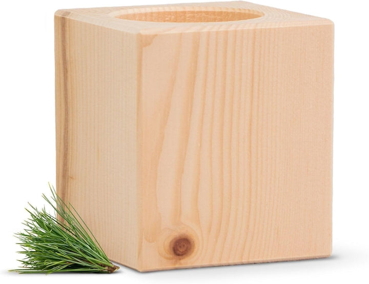 Zirben Erlebnis Geschenksbox Nr.1: Bio-Zirbenkissen mit ZirbenWürfel-Set und Zirbenapfel-Set