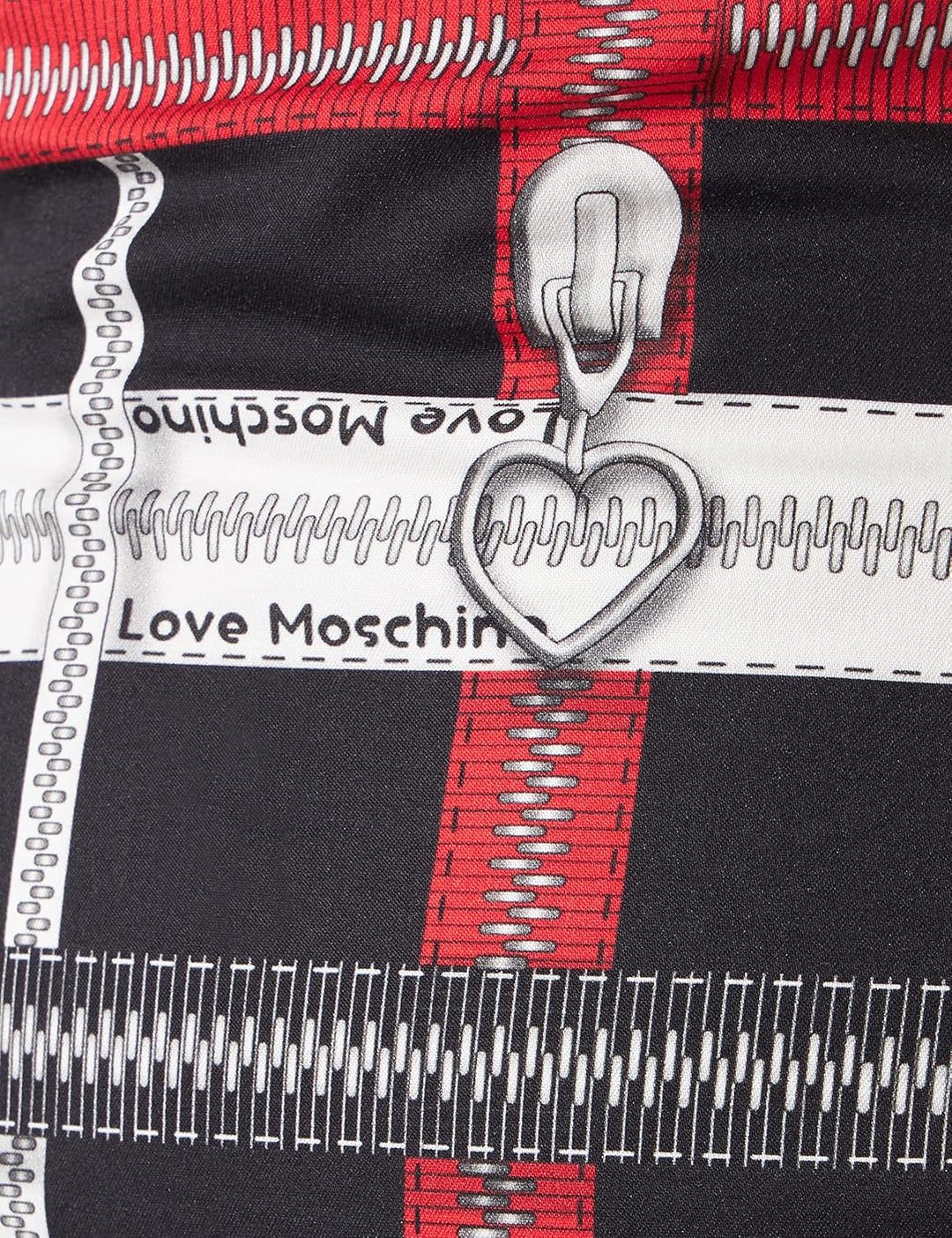 Love Moschino Damen Slim Fit Sleeveless Short Dress 42 Schwarz, 42 Schwarz