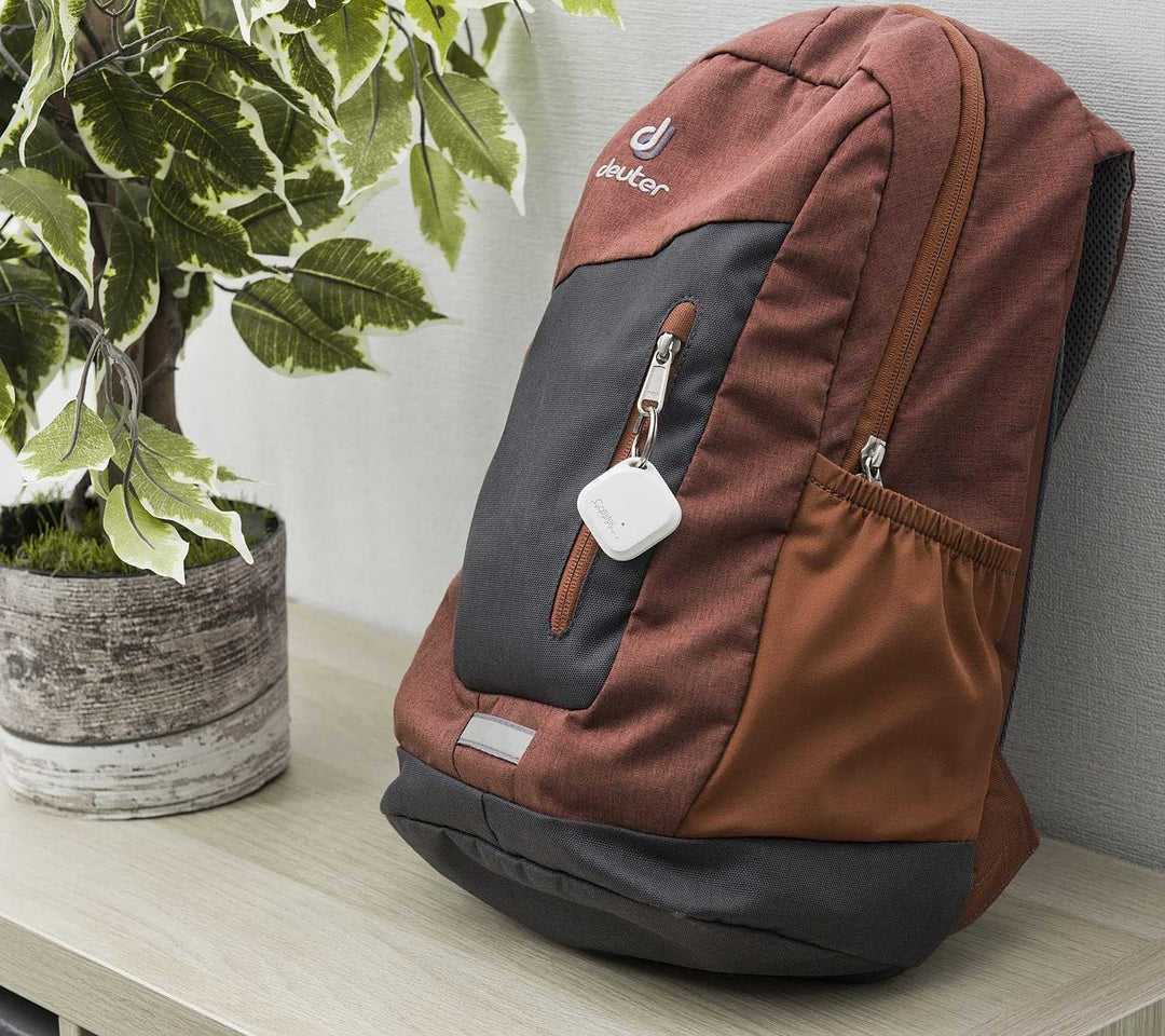 Callstel Keyfinder: 4er-Set Schlüssel- & Gegenstandsfinder, Apple-AirTag-kompatibel, MFi (Ortungstra