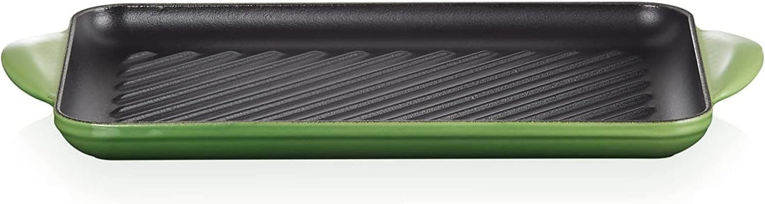 LE CREUSET Rechteckige Grillplatte aus Gusseisen, 32 cm, Für alle Herdarten inkl. Induktion geeignet