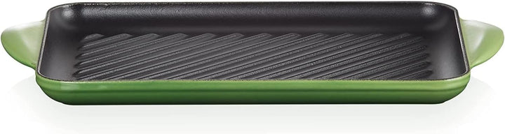 LE CREUSET Rechteckige Grillplatte aus Gusseisen, 32 cm, Für alle Herdarten inkl. Induktion geeignet