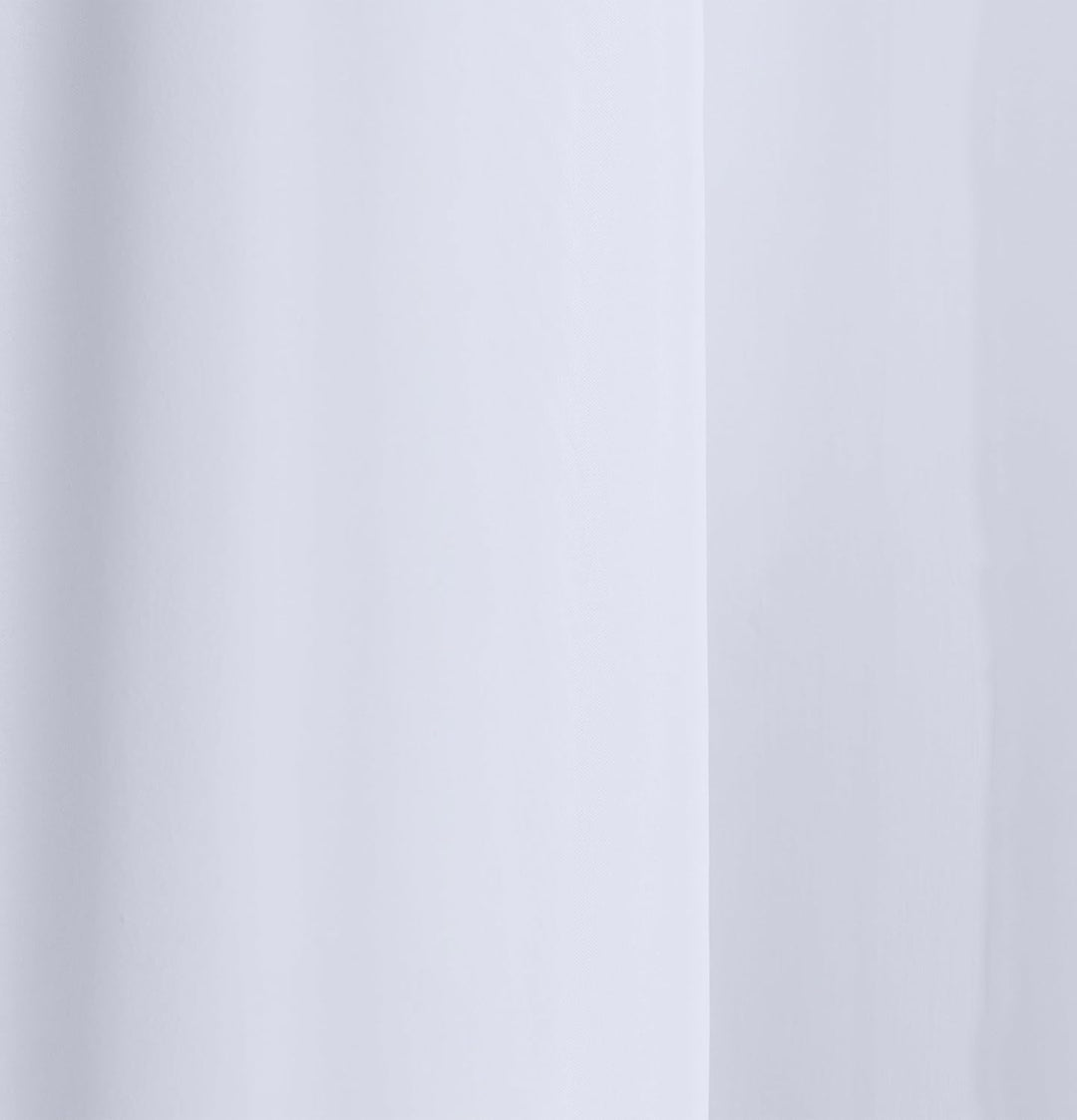 Enhanced Living Voile-Vorhänge für Wohnzimmer, einfarbig, gewebt, mit Schlitzen, 145 x 152 cm, Weiss