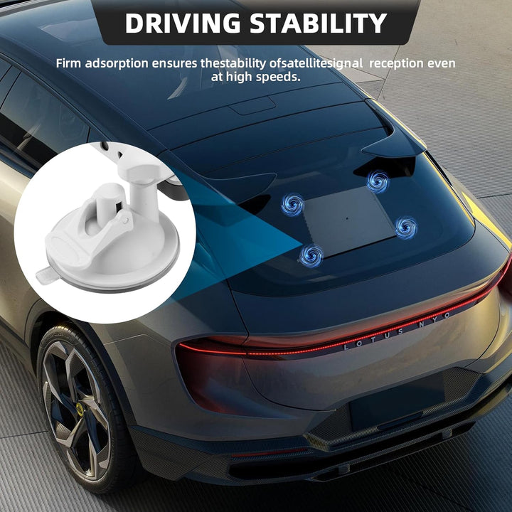 Starlink Mini Saugnapfhalterung,Starlink Mini Autohalterung für Auto Sunroof, RV, Boot & Fenster,Sta