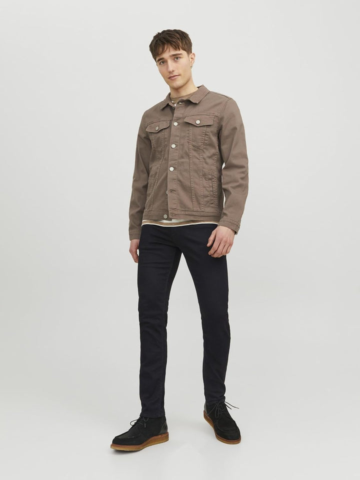 JACK &amp; JONES Male Slim Fit Jeans JJIGLENN JJFELIX GE 046 50SPS NOOS Slim Fit Jeans 26W / 32L Black D
