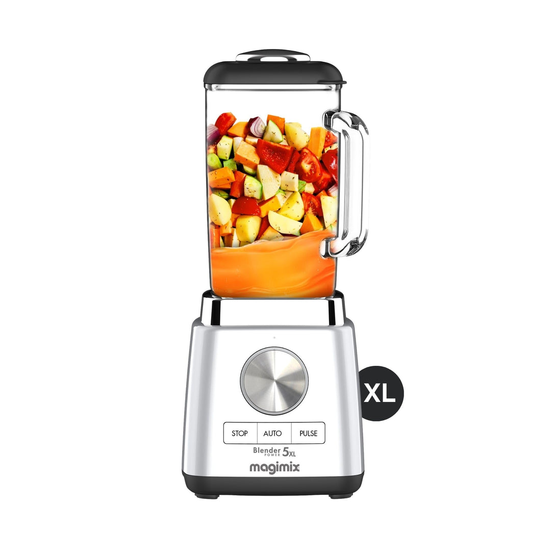 magimix Blender - Power 5 XL - Standmixer mit 1500W Motor, 2L Nutzkapazität, Glas-Krug aus Borosilik